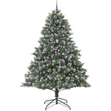  Umjetno božićno drvce Zelena 240 cm PVC, Plastika i Čelik | shoptok.hr