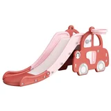 Dečiji tobogan Autić sa košem roze ( 11901 )
