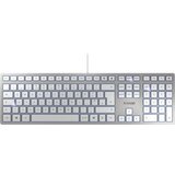 Cherry KC-6000 slim tastatura, YU, bela/srebrna ( 2822 ) Cene