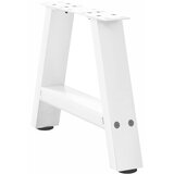  Noge za klub stolić A-oblika 2 kom Bijele 30 x (30-31) cm Čelik | shoptok.hr