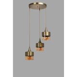 Opviq Sahra 3 Lü Tepsili Sarkıt Eskitme Vintage Chandelier | Eponuda.com