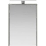  Kopalniška ogledalna omara Betonsko siva 43 x 16 x 62.5 cm, (5000233100) | Shoptok.si
