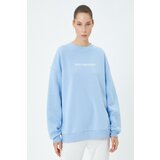 Koton Women's Blue Sweatshirt Cene