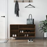 vidaXL Omarica za čevlje rjav hrast 102x36x60 cm inženirski les | Shoptok.si