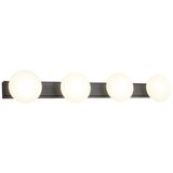  Redo 01-4311 - LED stropno svetlo za kupatilo OVUM 4xLED/5W/230V IP44 crno | Eponuda.com