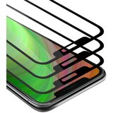 Cadorabo 3x Celozaslonska zaščitna folija, združljiva z Apple iPhone 12 PRO MAX - Zaščitna folija v transparentno s čarno - 3-pack Kaljeno steklo za zaščito zaslona s trdoto 9H in 3D dotikom, (20553090) Cene