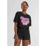Mister Tee Women's short overized t-shirt Cherry Bomb black Cene