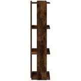  Regal za knjige s 3 razine boja hrasta 60 x 30 x 120 cm drveni | Eponuda.ba