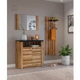 Helvetia meble Komplet za hodnik Larona - saten nussbaum/touchwood - 24Z6DZ15 | Shoptok.si
