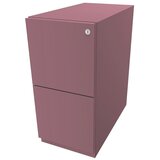 BISLEY Pomični predalnik Note™, 2 predala za obešalne mape, VxŠ 645 x 300 mm, roza | Shoptok.si