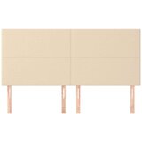  Posteljno vzglavje 4 kosa krem 90x5x78/88 cm blago, (20793697) | Shoptok.si