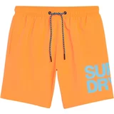 Superdry Kratke hlače & Bermuda 235258 Oranžna