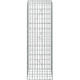  Gabion s žicom debljine 5 mm i mrežom 5x10 cm 50x20x150 cm | shoptok.hr