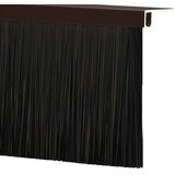  Držač četke za vrata 6 kom. Smeđa 100 cm Aluminijski legura | shoptok.hr