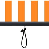 vidaXL Vanjska Roleta Narančasta i bijela 180 x 250 cm tkanina | shoptok.hr