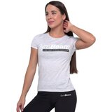 GymBeam Ženska majica Strong Tomorrow Grey