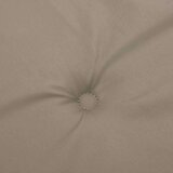 vidaXL Blazina za ležalnik taupe (75+105)x50x3 cm | Shoptok.si