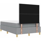  Krevet s opruga kutije Svjetlosiva 190 x 120 cm tkanina | shoptok.hr