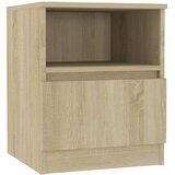  Noćni ormarići 2 kom boja hrasta 40x40x50 cm konstruirano drvo | shoptok.hr