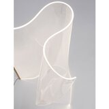 Nova Luce Aluminijasta LED stoječa svetilka v zlati barvi s senčilom iz akrilnega stekla (višina 105 cm) Siderno – | Shoptok.si