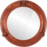  Zidno ogledalo Ø 50 cm od aluminija i stakla | shoptok.hr