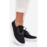 Boto Fabric Slip-On Sports Shoes On Platform Women's Black Kalyra | shoptok.hr