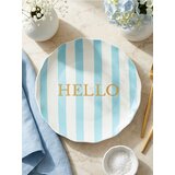 Sinsay Keramički tanjur s natpisom Hello | shoptok.hr