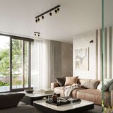  Sollux SL.1072 - Spot svetiljka NERO 4xGU10/40W/230V crna/zlatna | Eponuda.com