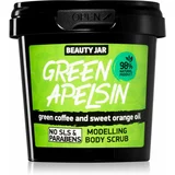 Beauty Jar Green Apelsin stimulirajući piling za tijelo s ekstraktima kave 200 g