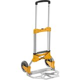 eurokraft basic aluminijast voziček za prevoz vreč, zložljiv, slimline 125, s kolesi, odpornimi proti predrtju, od 1 kosa | Shoptok.si