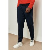 AC&Co / Altınyıldız Classics Men's Navy Blue Standard Fit Normal Cut, Elastic Waist And Legs. Comfortable Sports Sweatpants. Cene
