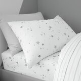 Bianca Bijela pamučna dječja posteljina za bračni krevet 200x200 cm Stars – | shoptok.hr