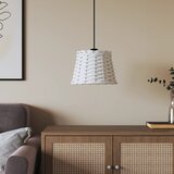 vidaXL Sjenilo za stropnu svjetiljku bijelo &Oslash;20x15 cm od pruća cijene