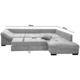 Modern Living Sedežna Garnitura Alvito, Temno Zelena, Žamet, Ležišče | Shoptok.si