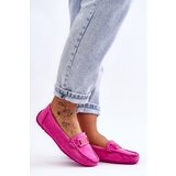 Boto marka niezdefiniowana Women's Fashionable Suede Moccasins Pink Rabell | Shoptok.si