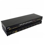  HDMI svič CKL-81H 8-IN / 1-OUT HDMI FullHD 1080p - IR remote control / panel push button / display control / RS232 control, podržava 3D, HDCP, EDID, auto scan & signal detection | ePonuda.com