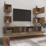  6-dijelni set TV ormarića boja dimljenog hrasta drveni | shoptok.hr