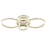 Globo 48039-40CO -LED Plafonsko svetlo LORETTA LED/40W/230V prečnik 35,5 x 53 cm mesing | Eponuda.com