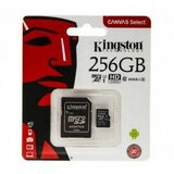 Kingston UHS-I MicroSDXC 256GB 80R class 10 SDCS/256GB + adapter Select memorijska kartica Cene