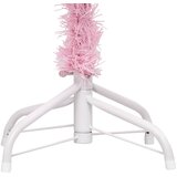  Umjetno osvijetljeno božićno drvce s kuglicama rozo 150 cm PVC | shoptok.hr