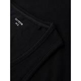 Ombre Men's cotton basic t-shirt with straps - black | Eponuda.ba