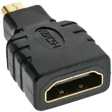 InLine HDMI adapter HDMI A ženski na Micro HDMI D muški 4K/60Hz kompatibilan