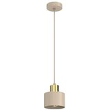  Luster na sajli PARKLA 1xE27/15W/230V bež/zlatna | Eponuda.com