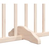  Vrata za pse s vratašcima 6 panela sklopiva 480 cm drvo topole | shoptok.hr