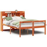  Krevet s regalom za knjige bez madraca 140 x 190 cm od borovine | shoptok.hr