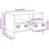 vidaXL TV omarica olivno zelena 68x39x43,5 cm hladno valjano jeklo | Shoptok.si