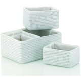 Kela Set od 5 košara Rimossa, bijele | shoptok.hr