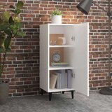  Komoda bela 34,5x34x90 cm konstruiran les, (20654523) | Shoptok.si