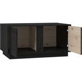 Stolić za kavu crni 80x50x40 cm od masivne borovine | shoptok.hr