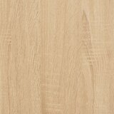 vidaXL Stranska mizica sonoma hrast 33x33x34,5 cm iverna plošča | Shoptok.si